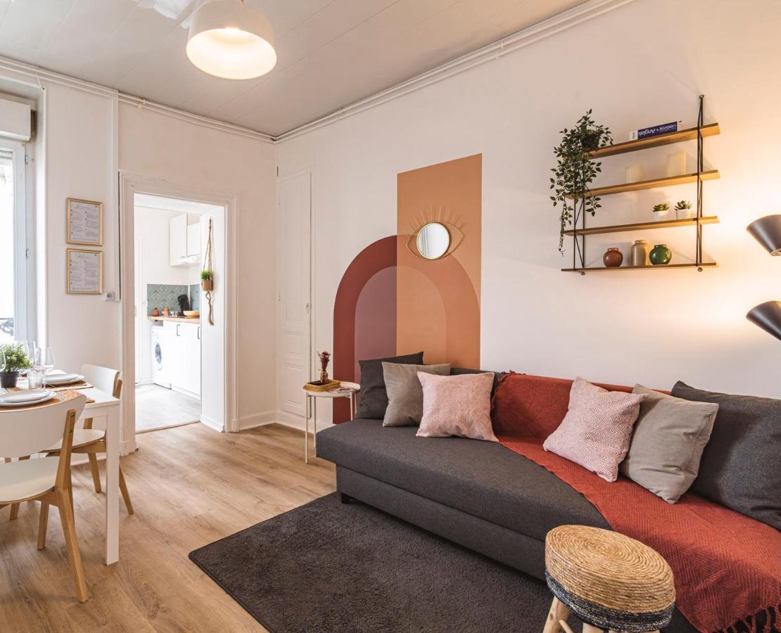 Le Zola - Charmant 2 Chambres - Centre Gare رانس المظهر الخارجي الصورة